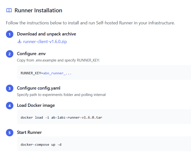 AB-Labz Runner self-hosted computing architecture