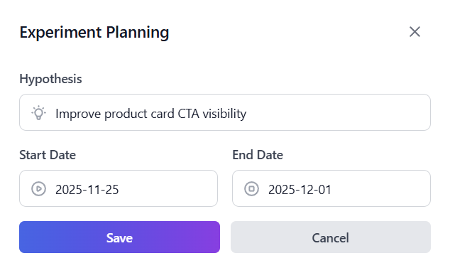 AB-Labz experiment timeline and scheduling