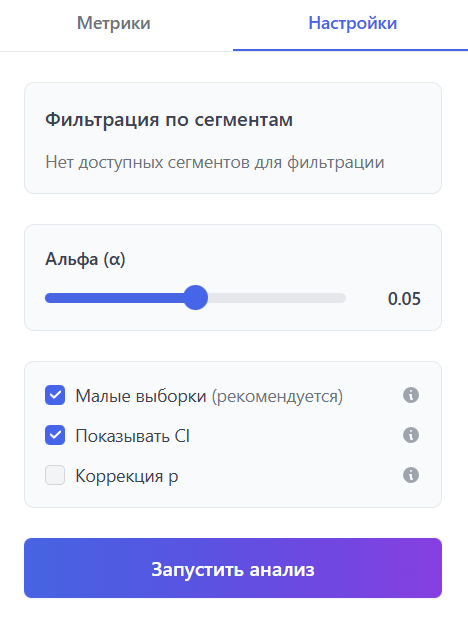 AB-Labz байесовский прогноз для экспериментов с низким трафиком